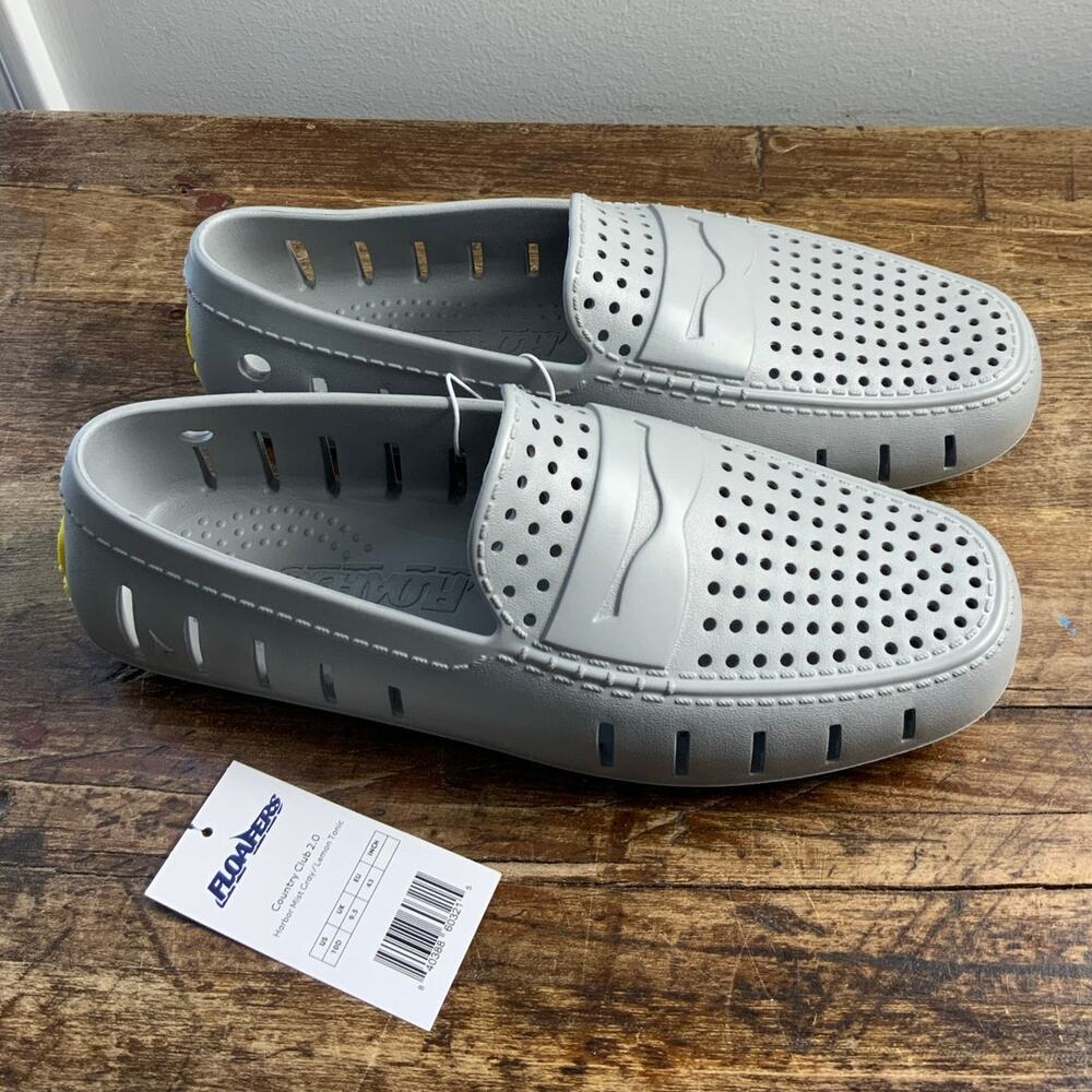 Floafers Country Club 2.0 Men's Grey shoes size 10